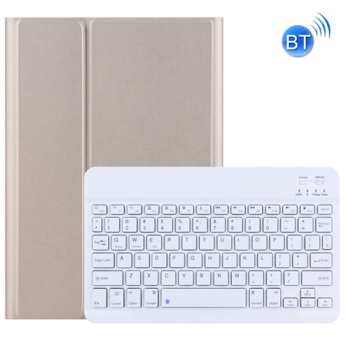 Etui z wyjmowaną klawiaturą do Lenovo Tab M10 złote