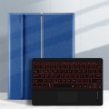 Etui Podświetlana Klawiatura do Samsung Galaxy Tab S7 Plus / Galaxy Tab S7 FE niebieskie
