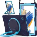 Pancerne etui, obudowa do Samsung Galaxy Tab A8 10.5 granatowo-niebieskie