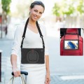 Shockproof Pancerne Etui z Paskiem do Samsung Galaxy Tab A8 2021 czarne