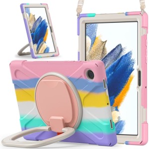 Shockproof  Pancerne Etui z Paskiem do Samsung Galaxy Tab A8 2021
