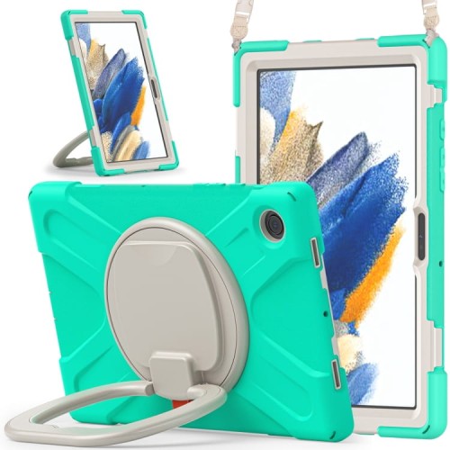 Shockproof Pancerne Etui z Paskiem do Samsung Galaxy Tab A8 2021