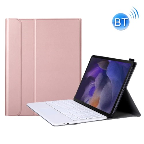 Różowe Etui Klawiatura Touchpad do Samsung Galaxy Tab A8 10.5 2021