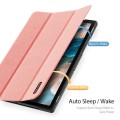 DUX DUCIS DOMO Series Smart Cover do Samsung Galaxy Tab A8 2021 różowe