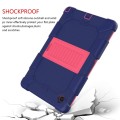 Shockproof Pancerne Etui do Samsung Galaxy Tab A8 2021 granatowo-różowe