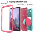 Shockproof Pancerne Etui do Samsung Galaxy Tab A8 2021 miętowo-różowe