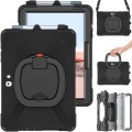 Czarne Pancerne Etui z uchwytem do Microsoft Surface Go 1 2 3