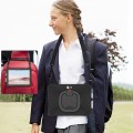 Czarne Pancerne Etui z uchwytem do Microsoft Surface Go 1 2 3