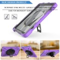 Fioletowe Pancerne Etui z uchwytem do Microsoft Surface Pro 4 5 6 7