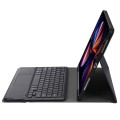 Granatowe Etui Bezprzewodowa Klawiatura Touchpad do iPad Pro 12.9 2021/2020/2018