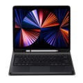 Czarne Etui Bezprzewodowa Klawiatura Touchpad do iPad Pro 12.9 2021/2020/2018