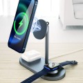 WIWU 3w1 Ładowarka bezprzewodowa do Apple Watch, AirPods Pro, iPhone