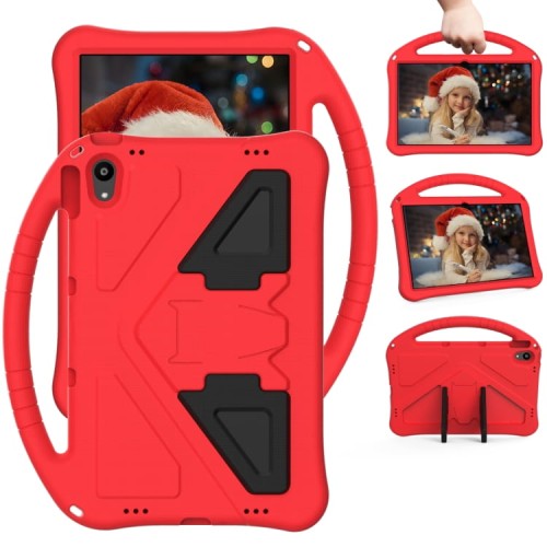 Shockproof Pancerne Etui EVA dla Dzieci do Lenovo Tab P11 czerwone