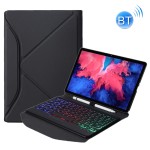 Czarne Etui z Bezprzewodową Podświetlaną Klawiaturą  do Lenovo Tab P11 / P11 Plus