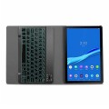 Etui z wyjmowaną podświetlaną klawiaturą do Lenovo Tab M10 Plus czarne