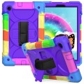 Shockproof Pancerne Etui z Paskiem, Uchwytem do Lenovo Tab M10 Plus 10.3 kolorowe