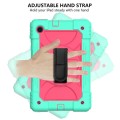 Shockproof Pancerne Etui z Paskiem, Uchwytem do Lenovo Tab M10 Plus 10.3 miętowo-różowe