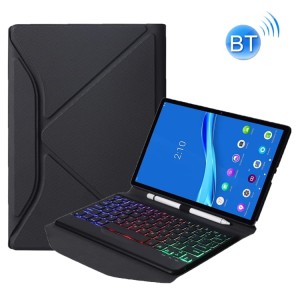 Czarne Etui z Bezprzewodową Podświetlaną Klawiaturą  do Lenovo Tab M10 Plus 10.3