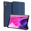 Etui Smart Cover DUX DUCIS Domo Series do Lenovo Tab M10 Plus granatowe
