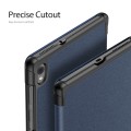 Etui Smart Cover DUX DUCIS Domo Series do Lenovo Tab M10 Plus granatowe