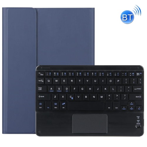 Granatowe Etui z wyjmowaną klawiaturą z Touchpad do Lenovo Tab M10
