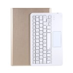 Złote Etui z Bezprzewodową Klawiaturą z Touchpad do Lenovo Tab P11 Pro