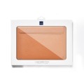 Skórzane Etui Wsuwka Pokrowiec WIWU Macbook Pro 13 brązowe