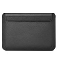 Skórzane Etui Wsuwka Pokrowiec WIWU do Macbook Pro 13 czarne