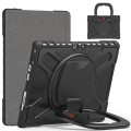 Czarne Pancerne Etui z uchwytem do Microsoft Surface Pro 8
