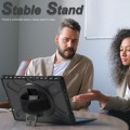 Czarne Pancerne Etui z obrotowym uchwytem do Microsoft Surface Pro 8