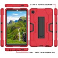 Shockproof Pancerne Etui Obudowa do Samsung Galaxy Tab A7 Lite 2021 czerwono-czarne