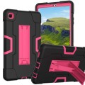 Shockproof Pancerne Etui Obudowa do Samsung Galaxy Tab A7 Lite 2021 czarno-różowe