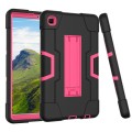 Shockproof Pancerne Etui Obudowa do Samsung Galaxy Tab A7 Lite 2021 czarno-różowe