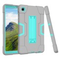 Shockproof Pancerne Etui Obudowa do Samsung Galaxy Tab A7 Lite 2021 szaro-miętowe