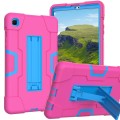 Shockproof Pancerne Etui Obudowa do Samsung Galaxy Tab A7 Lite 2021 różowo-niebieskie