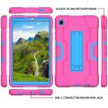 Shockproof Pancerne Etui Obudowa do Samsung Galaxy Tab A7 Lite 2021 różowo-niebieskie