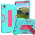 Shockproof Pancerne Etui Obudowa do Samsung Galaxy Tab A7 Lite 2021 zielono-różowe