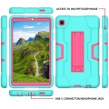 Shockproof Pancerne Etui Obudowa do Samsung Galaxy Tab A7 Lite 2021 zielono-różowe