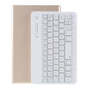 Złote Etui Klawiatura Samsung Galaxy Tab A7 Lite 8.7 T220/T225