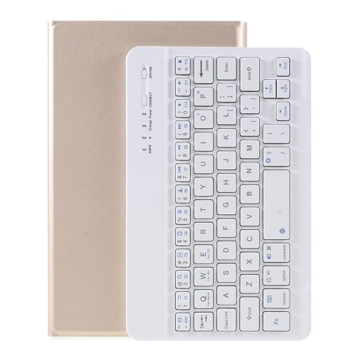 Złote Etui Klawiatura Samsung Galaxy Tab A7 Lite 8.7 T220/T225