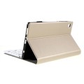 Złote Etui Klawiatura Samsung Galaxy Tab A7 Lite 8.7 T220/T225