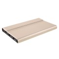 Złote Etui Klawiatura Samsung Galaxy Tab A7 Lite 8.7 T220/T225