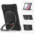 Shockproof Pancerne Etui z Paskiem do Samsung Galaxy Tab A7 Lite 8.7 2021 czarno-szare
