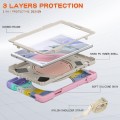 Shockproof Pancerne Etui z Paskiem do Samsung Galaxy Tab A7 Lite 8.7 2021 kolorowe