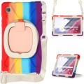 Shockproof Pancerne Etui z Paskiem do Samsung Galaxy Tab A7 Lite 8.7 2021 kolorowe