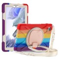 Shockproof Pancerne Etui z Paskiem do Samsung Galaxy Tab A7 Lite 8.7 2021 kolorowe