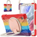 Shockproof Pancerne Etui z Paskiem do Samsung Galaxy Tab A7 Lite 8.7 2021 kolorowe