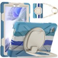 Shockproof Pancerne Etui z Paskiem do Samsung Galaxy Tab A7 Lite 8.7 2021 kolorowe
