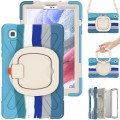 Shockproof Pancerne Etui z Paskiem do Samsung Galaxy Tab A7 Lite 8.7 2021 kolorowe