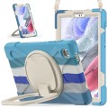 Shockproof Pancerne Etui z Paskiem do Samsung Galaxy Tab A7 Lite 8.7 2021 kolorowe